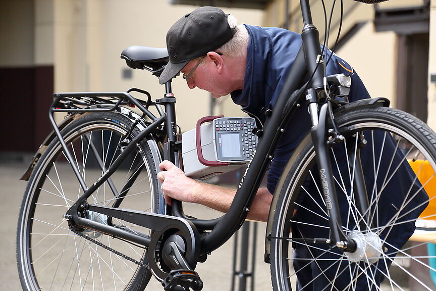 Codierung Rad sicher machen