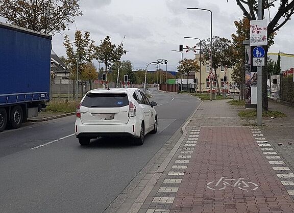 Radwege landet im Nichts