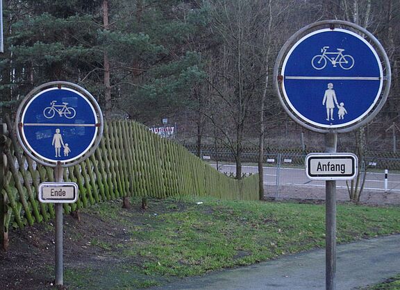Radwegebau