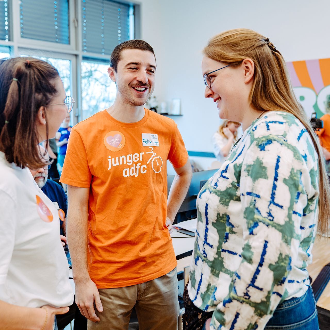 In den Pausen der Landesjugendversammlung 2026 gab es Gelegenheit, um sich auszutauschen und zu vernetzen.