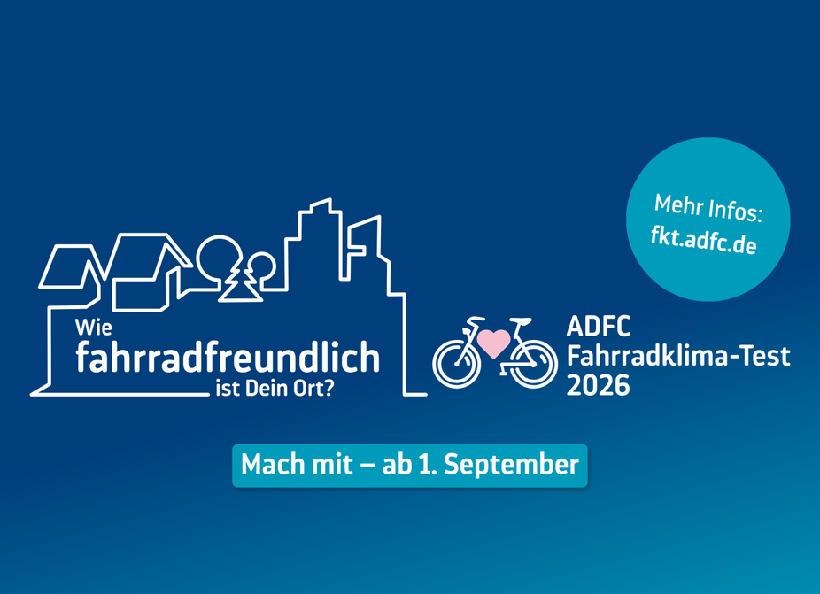 ADFC-Fahrradklima-Test 2026 Save the Date Save the Date Keyvisual ADFC-Fahrradklima-Test 2026